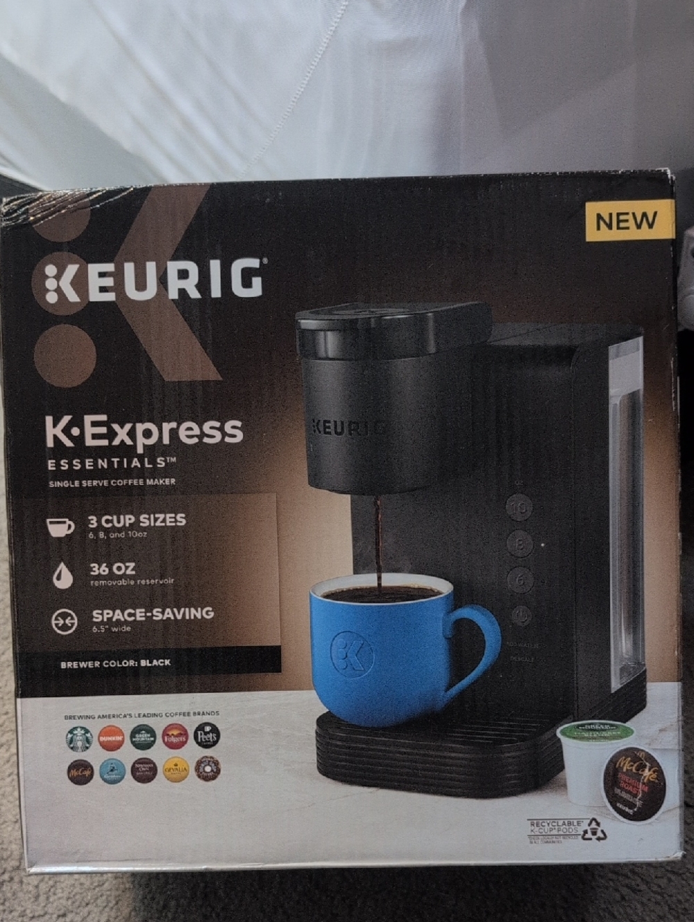NEW- Keurig K-Express Essentials Single Serve Coffee Maker